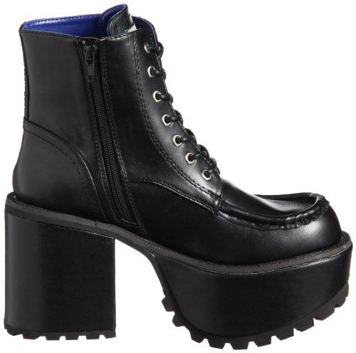 Kurzstiefel mit dicker Sohle zum Schnüren