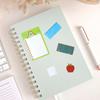 Teaching Is A Work Of Heart Sticky Notes Set Blackboard Self-Stick Note Pads Teacher Appreciation Gift Writing Memo Pads School Supplies
