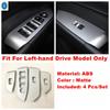 Car Accessories Inner Door Handle Armrest Window Glass Lift Button Control Panel Frame Cover Trim For Mazda CX-5 CX5 2017 -