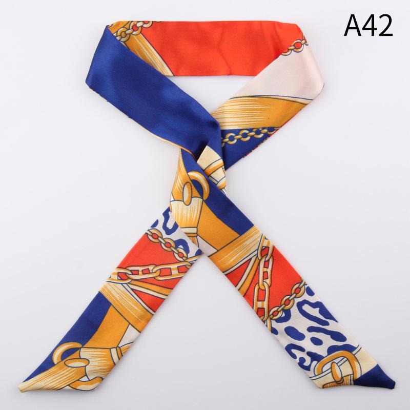 Silk Scarves Versatile Tied Bags, Long Strips, Small Silk Scarves, Bows, Headbands, Streamers, Gift Boxes, Gift Straps.