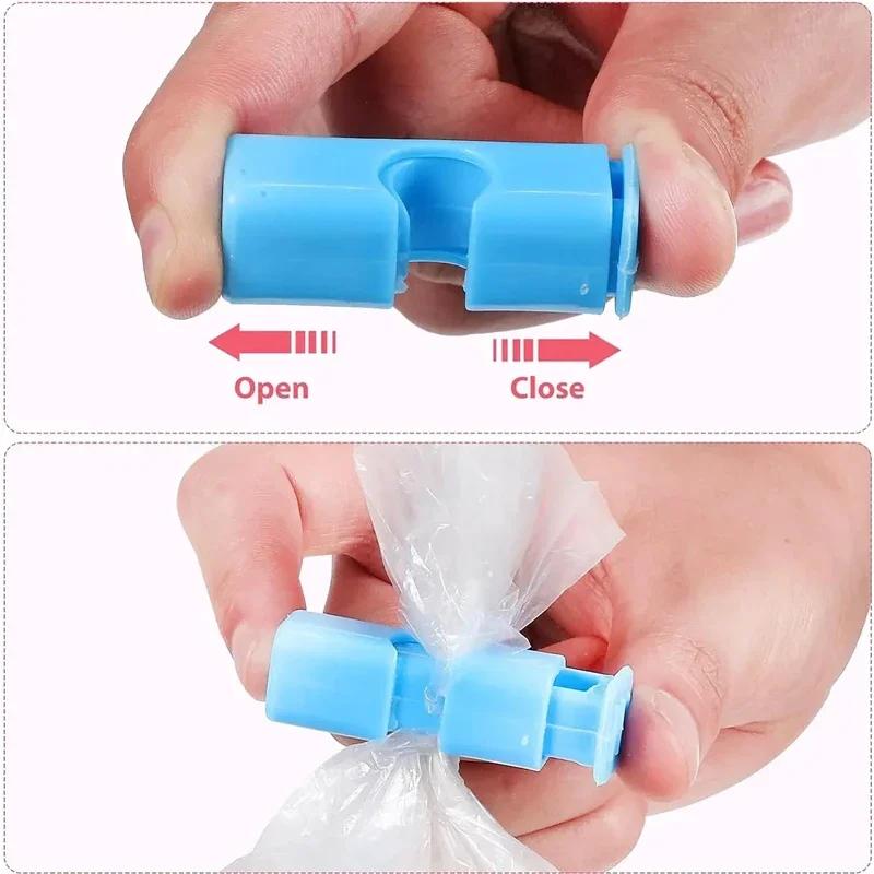 1-9 buc Clips pentru Sigilat Pungi Alimentare, Clipsuri pentru Pungi de Pâine și Gustări, Cleme cu Arc din Plastic, Reutilizabile, Instrumente pentru Depozitarea Alimentelor Proaspete, Gadgeturi Sigilatoare pentru Bucătăria de Acasă