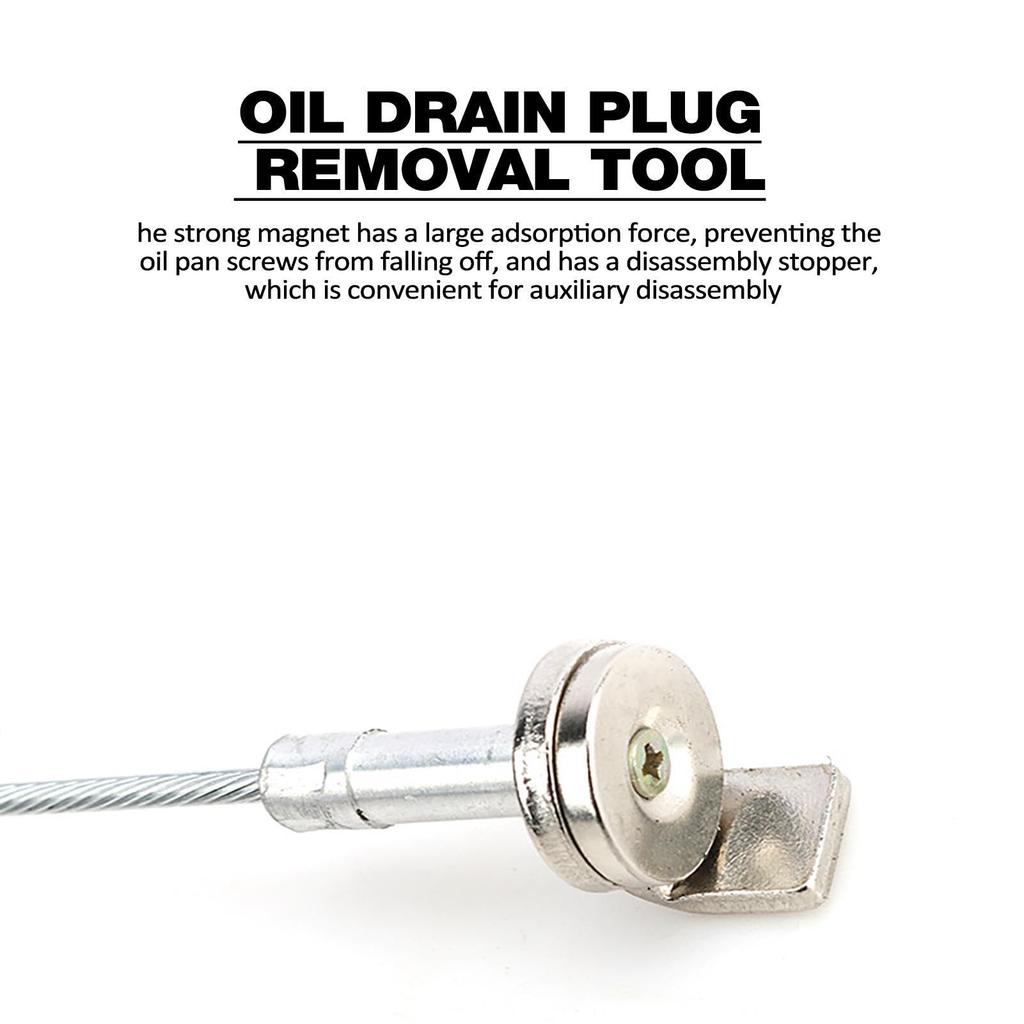 Shurzzesj Drain Plug Remover | Drain Plug Removal Tool Wrench | Drain