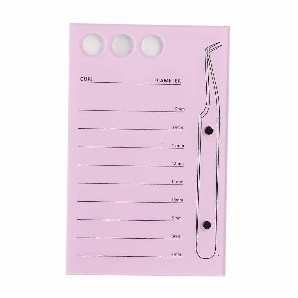 False Eyelash Extension Tray Can Hold Glue Cup Tweezers Acrylic Eyelash Extension Tray 7 to 15mm Eyelash Holder
