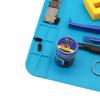 30cm X 20cm Watch Repair Work Pad Soldering Station Heat Resistant Pad Watch Repair Non-slip Silicone Mat for Watchmaker Tool