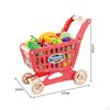 Children's Play Set 18.50'' Multifunctional Supermarket Trolley Handcart Toy for Kids