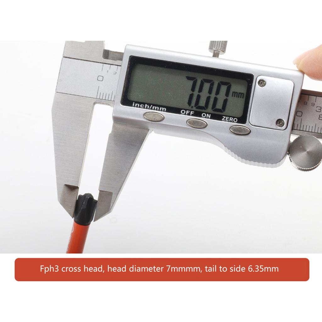 3Pieces Special Magnetism Cross Screwdriver Bit FPH1 FPH2 FPH3 Nutdrivers 65mm For Socket Switch Electrician Power Tool