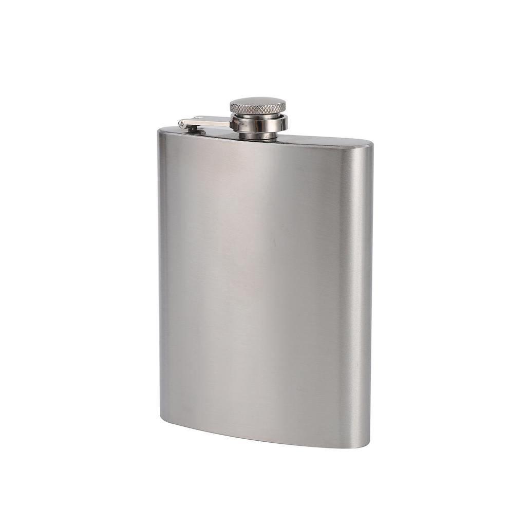 Stainless Steel Portable Hip Flask (1-7oz) for Outdoor Use – Baijiu Bottle (8oz)