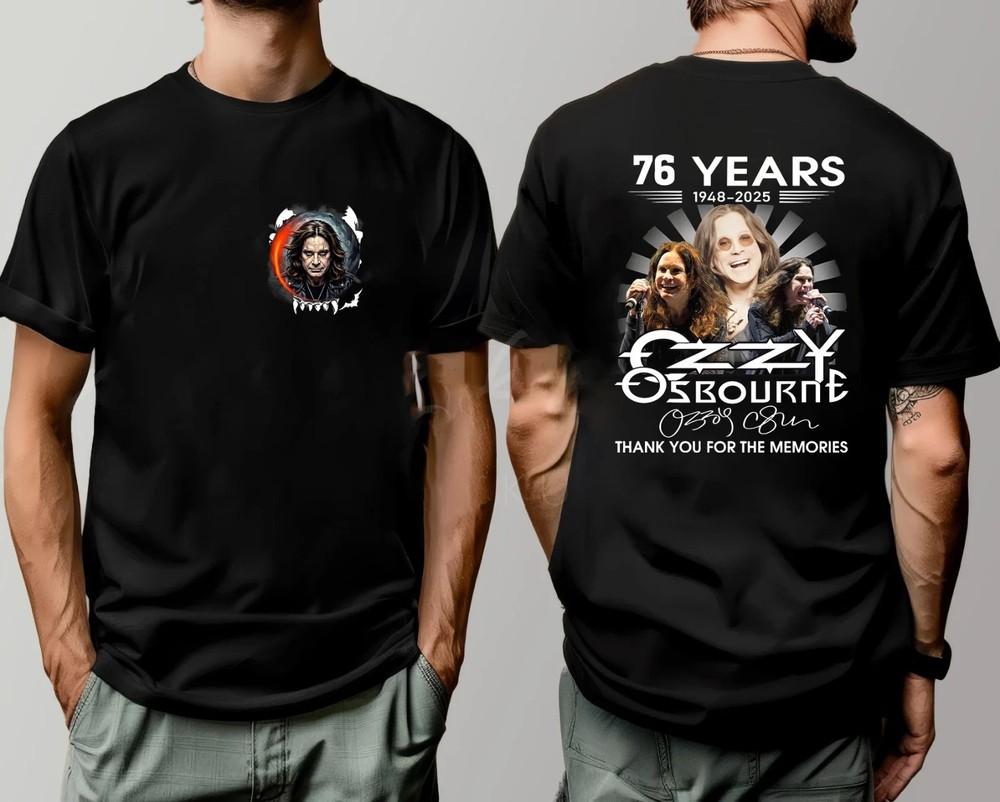 Legend Rock Memorial 1948 -2025 Thanks You For The Memories , Gift Unisex T-Shirt XXL