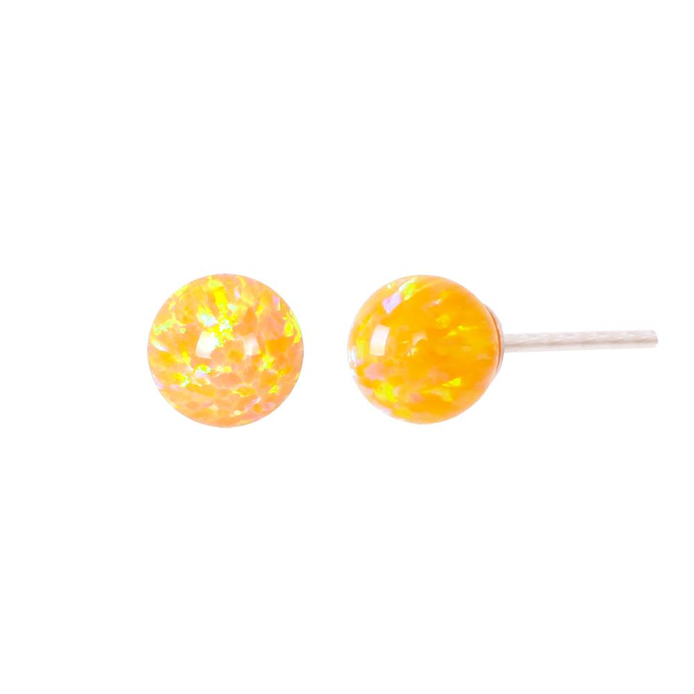 Dana Burton Opal Aurora Jewelry Ball Earrings
