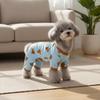 FourLegged Pet Jumpsuit 4 Legged Dog Soft & Comfortable TeddyThemed Graphic Sleeper for