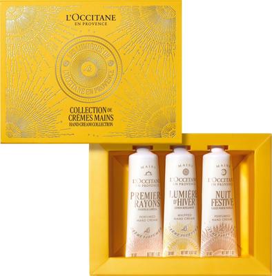 Holiday Lights Hand Cream a Seasonal Gift Set of Three Hand A Popular Christmas Gift for Men and [2025 Holiday] L'OCCITANE Trio, Creams. Women.