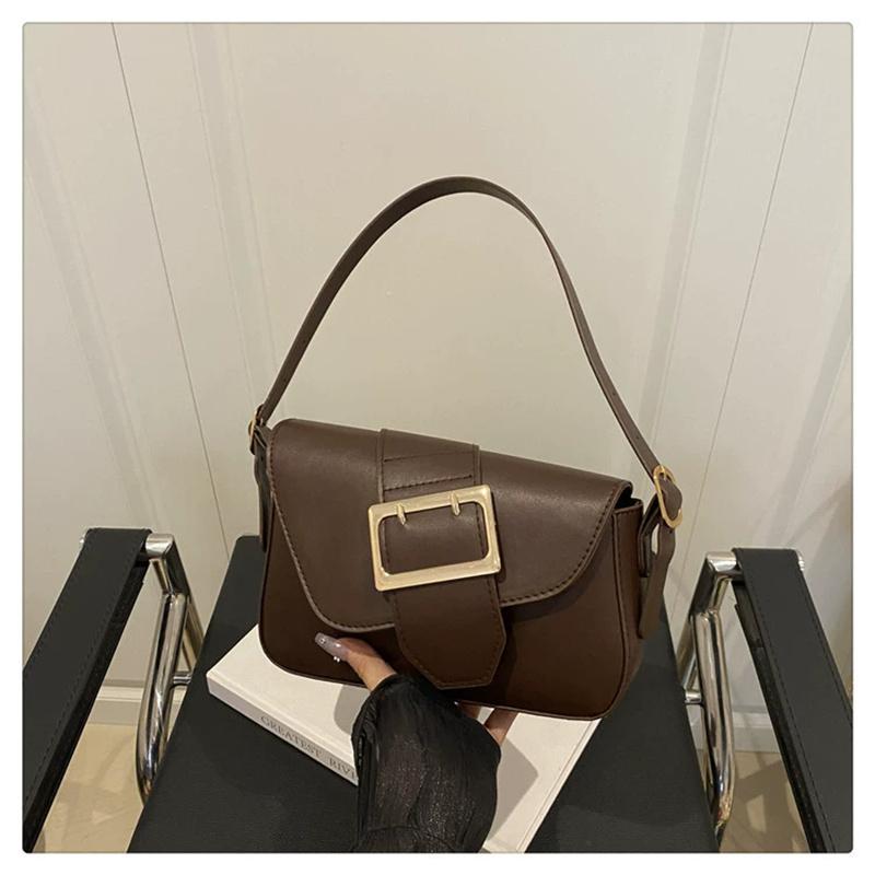 Fashion Crescent Underarm Bag for Women, Trendy Simple Shoulder Crossbody Bag for Daily Commute