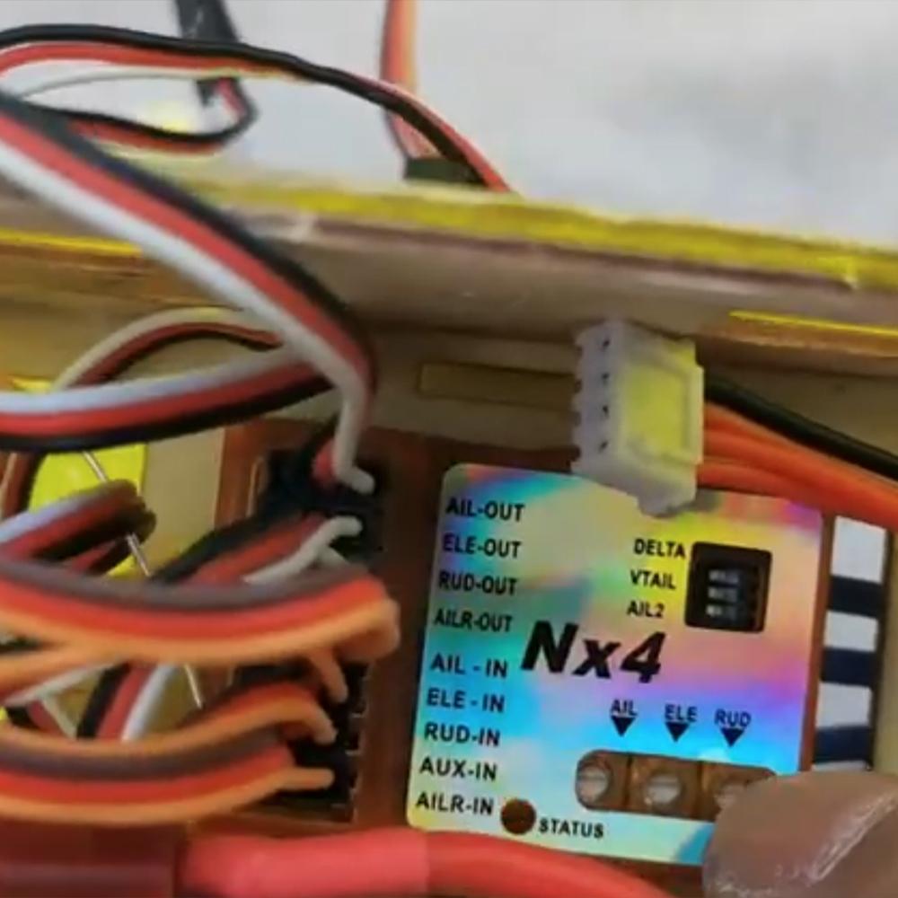 NX4-EVO/NX4-PRO Flight Module Fixed Wing Special Flight Control Board Automatic Balancing Gyroscope Flight Control Sensor Module