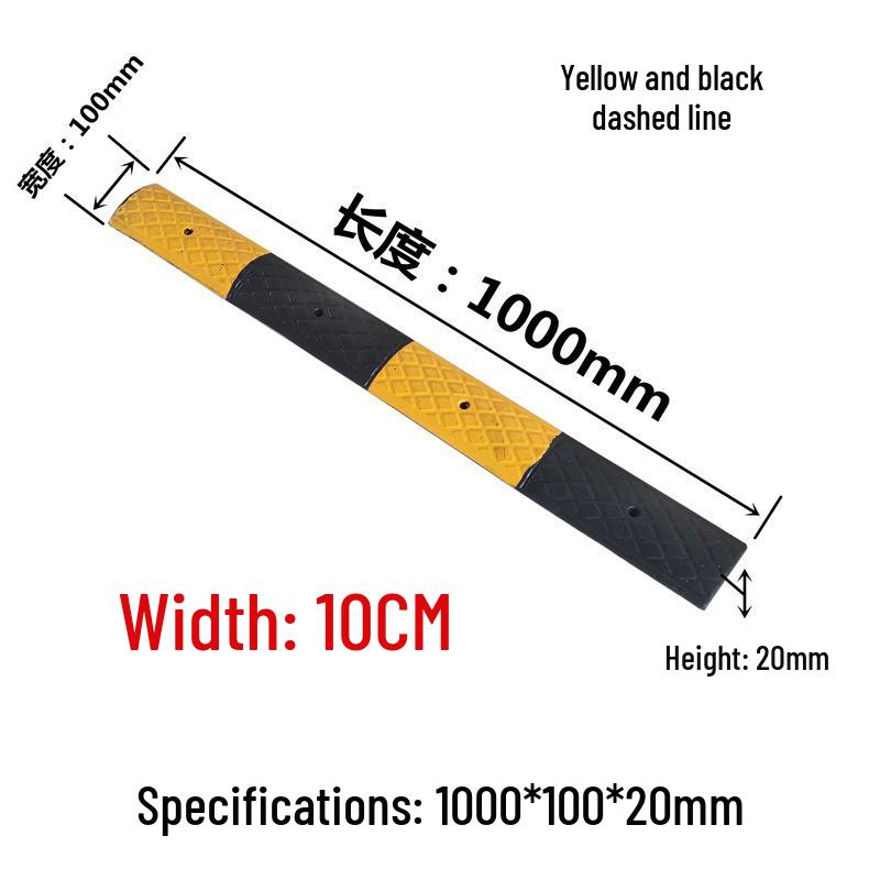 Electric Car Rubber Speed Reducer Hump