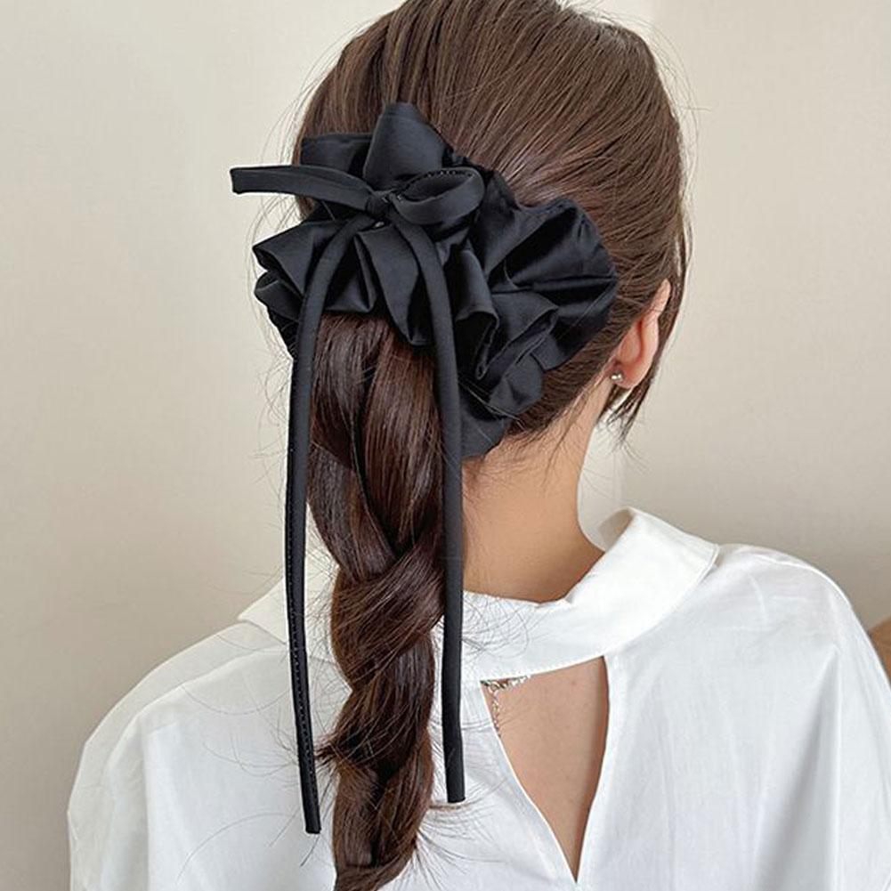 Headband with Satin Ribbon Bow