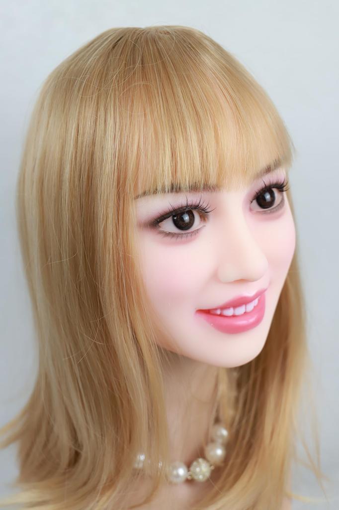 Figurhuvud Endast Högkvalitativt TPE-huvud Huvud Endast Peruktyp 2 Typer av Anslutning Peruktyp Kort Hår Inte #212-Blond (Stativ ingår)