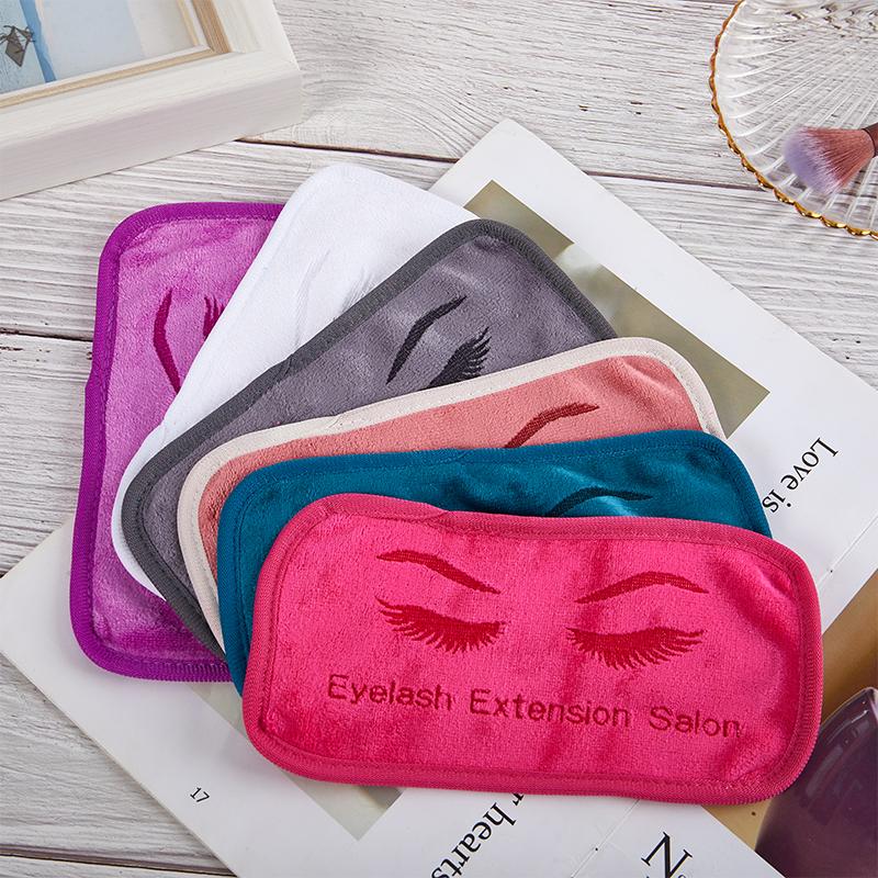 Adesivo para extensão de cílios na testa Almofada para cílios enxertados macios Suporte para bandeja