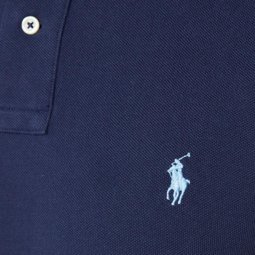 Polo Ralph Lauren Logo Embroidered Loose Fit Short Sleeve Polo Shirt Men tops Blue 710548797-010