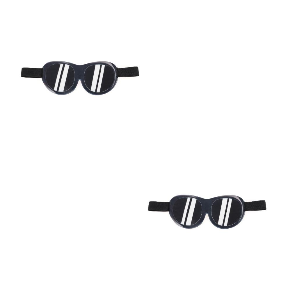 2Stk Komfortable 3D Schlafmaske Augenmaske Mit Zugband