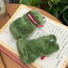 Creative Open Mouth Frog Coin Purse Wallet Funny Frog Earphone Bag Frog Plush Money Bag  Gifts