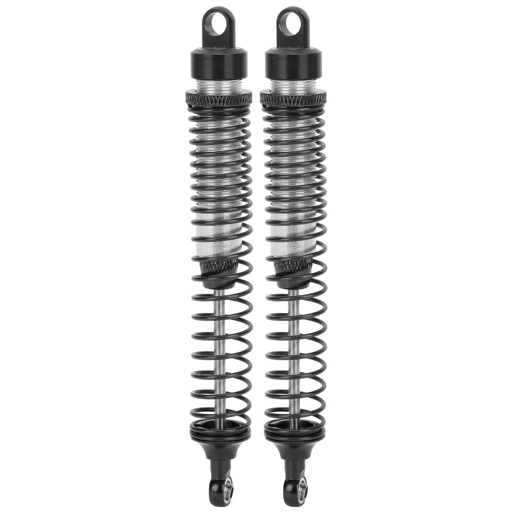 2Pcs 130mm RC Metal Shock Absorber Damper Set for HSP   RGT   Himoto   Redcat 1 10 RC CarBlack