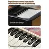 Taylors Piano Calendar 2025 Mini Piano Calendar Desktop Peripheral Ornaments with 32 Music Calendar Cards Songs Gift for Fans