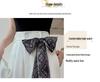2025 Summer Women's Silk Scarf Print High-Waisted Wide-Leg Drape Pants - Fashionable Floor-Length Casual Trousers