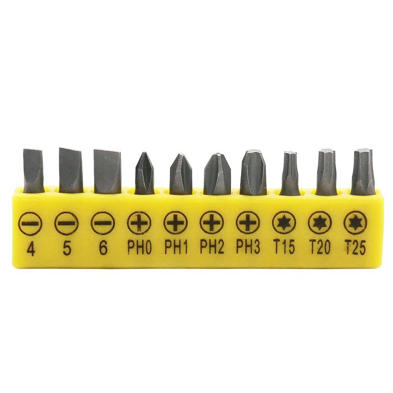 Screwdriver Bit Set 1/4'' Hex Shank Triangle U-shaped Y-shaped Three Points Special-Shaped Bit Set Hexagonal Interface