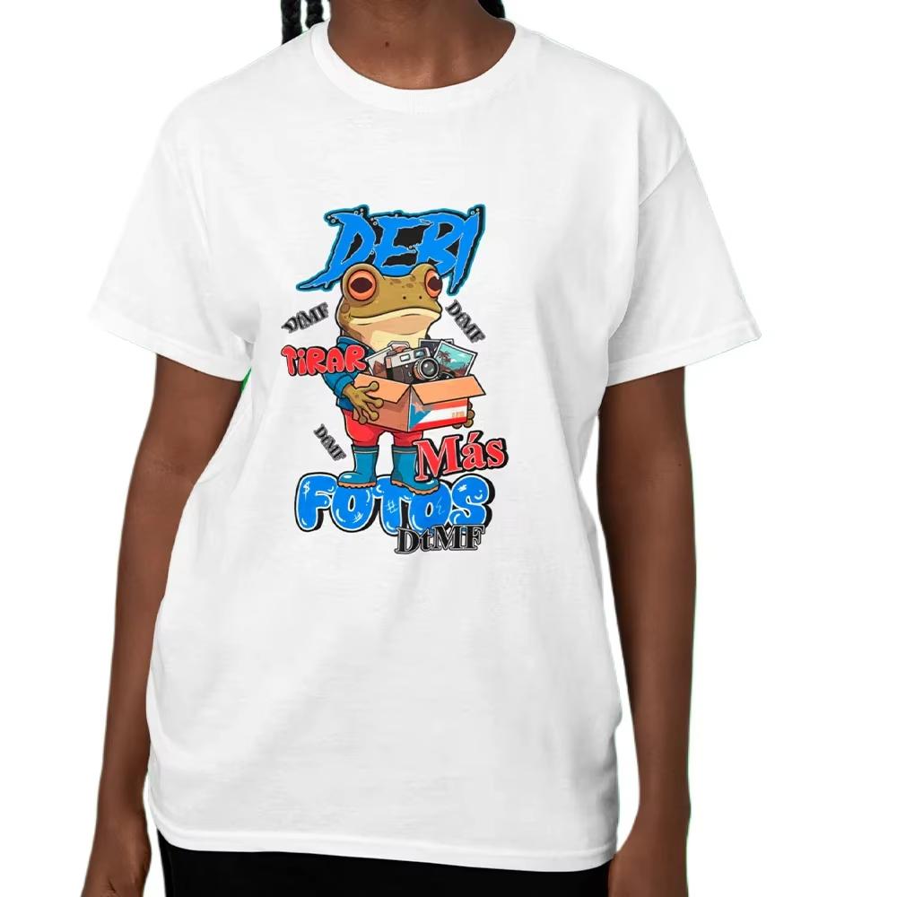 

Singer Bad Bunny DTMF 2026 World Tour Peripheral 100Cotton Tshirt for Men and Women Summer Fashion Casual Short Sleeved Shirt M