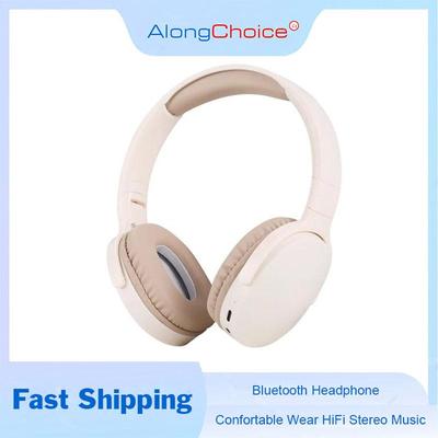 Căști Wireless Bluetooth 5.3 Căști Stereo HIFI cu Microfon Reducere Zgomot Căști Muzicale cu Bandă