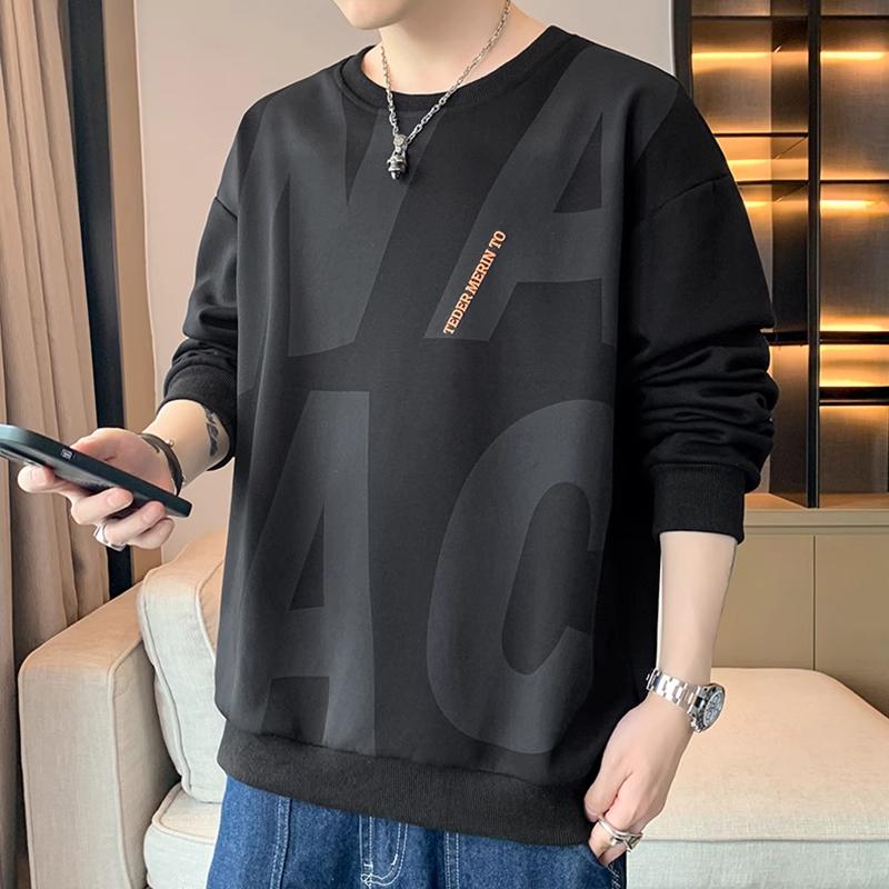 Мужская толстовка с дятлом - Осень/Зима 2025, Повседневная, Большого размера, Бархатная, Утепленная, Базовый слой 3XL