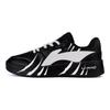 Li Ning Slip Resistant Cushioning Abrasion Resistant Low top Skateboard Shoes Men's Black White AGCU515-5(Team746-)
