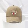 Vintage Washed Distressed Baseball Cap for Men and Women Vintage Style VAN Print Adjustable Fit Knit Casual Everyday Wear