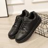Board shoes men's spring leather surface breathable sports and leisure men's shoes youth trend versatile thick sole small white tide brand light