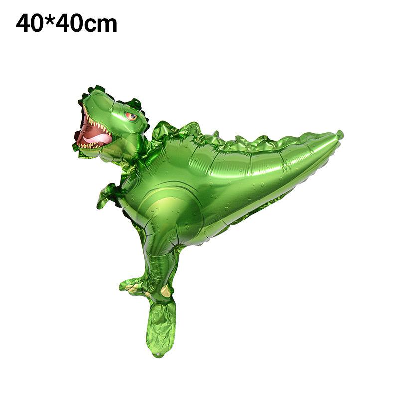 Cartoon Animal Tyrannosaurus Rex Dinosaur Balloon Children'S Cartoon Q Version Birthday Forest Theme Party Decoration
