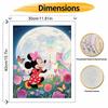 Disney Digital Oil Painting Art Painting Fairy Moon Garden Handmade Diy Home Decorations