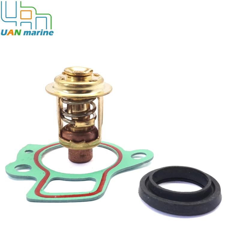 60℃ 140℉ Thermostat with Gasket For Mercury Mariner 15 HP 75 HP 90 HP 825212001 Outboard Replaces 825212 824853 27-824853