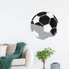 Sports Theme Acrylic Mirror Wall Sticker Basketball Football Soccer Decal Kids Boys Room Home Waterproof Mural