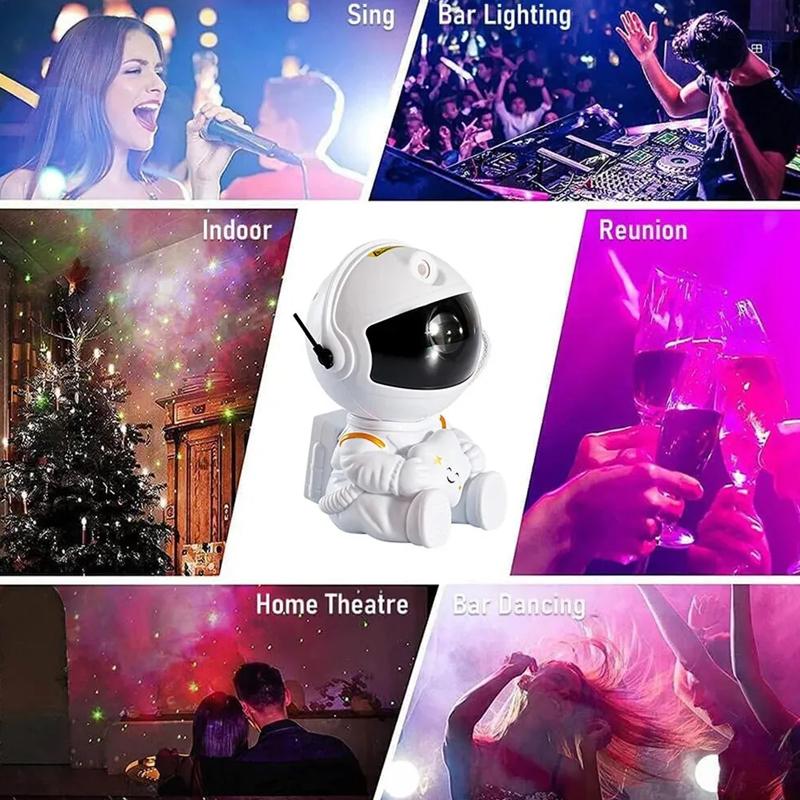 Sleep RC light Nebula Water Ripple Bedroom Projection Light Astronaut Starry Sky Projection Light Stars Ambient Light Spaceman