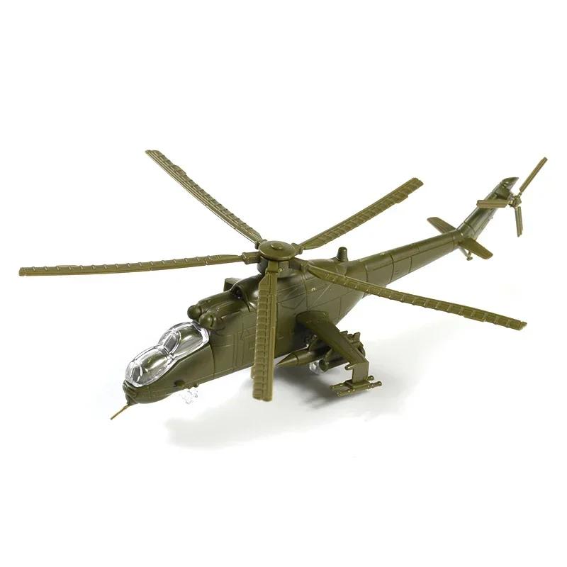 1/144 4D Assembly Airplane Mi24 Helicopter FC-1 J10 US Thunderbolt Fighter Reconnaissance Plane Transporter Military Toy