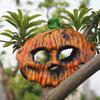 Realistic Halloween Cosplay Mask 3D Half Face Mask Halloween Pumpkin Mask  Costume Party Supplies