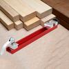 Secure Locking Adjustable Cutting Ruler for Aluminum Alloy Cutting Machines