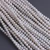 Ultra-Starkes Helles 7mm Geripptes Süßwasserperlen-Radperle für DIY-Schmuck.