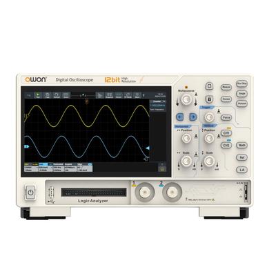 OWON ADS912A Digitale 125MHz Frequenza Protocollo FFT 1M Campionamento 100M Aggiornamento Forma d'Onda Leggero Garanzia dall'Oscilloscopio del Giappone, 2 Canali 12-Bit