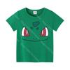 Different Colors Cartoon Face T Shirt Cute for Boys Girls Pokemons Pikachus Summer Cotton Clothes Tops