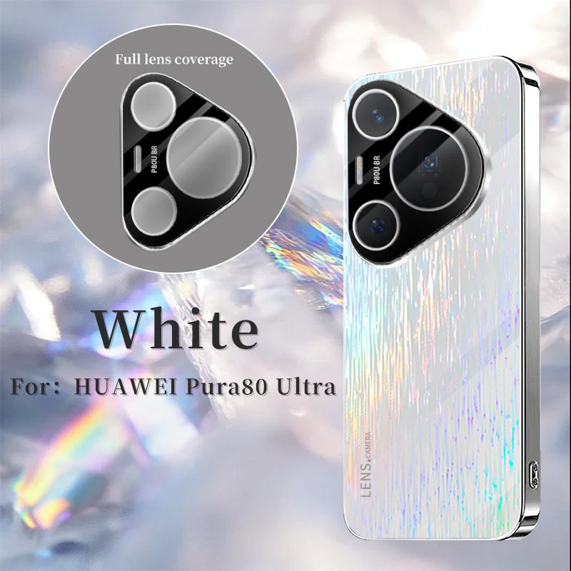 For Huawei P80 Ultra Case Fashion Gradient Colorful Slim Protective Back Cover Case For Huawei P80 P70 P60 P50 Pro Phone Shell