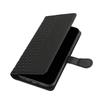 For iPhone 15 Pro Case 3D Rhombus Grid Imprinted Wallet Leather Phone Cover with Lanyard
