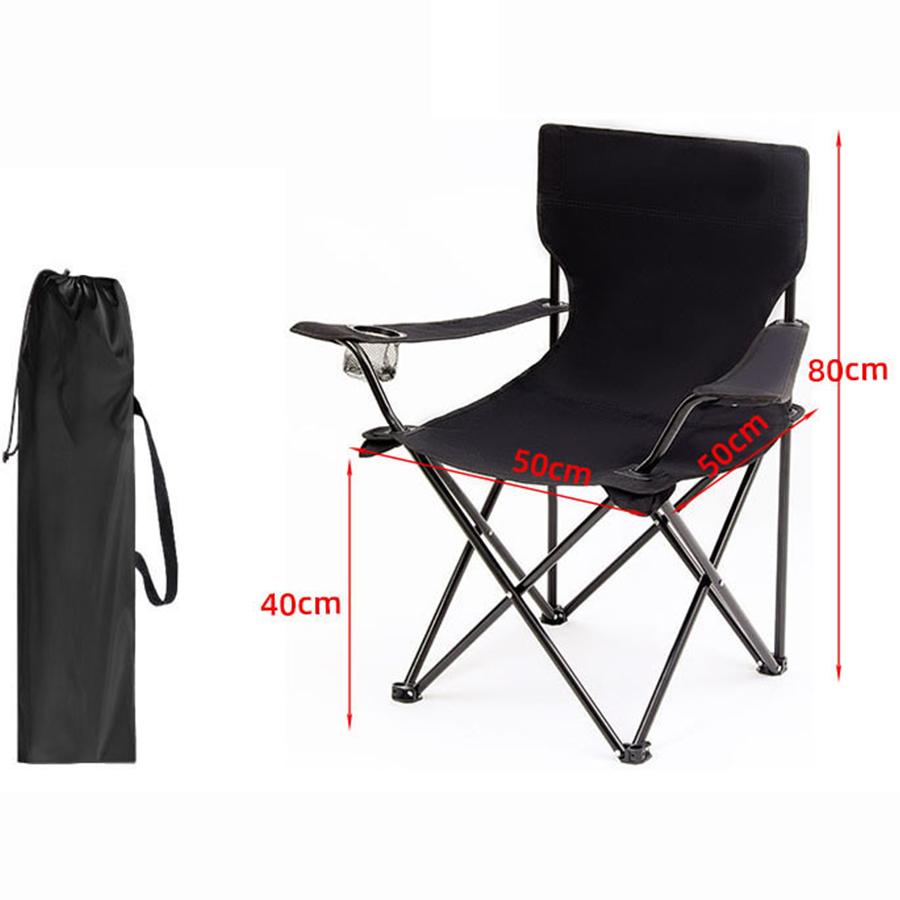 Oversized Folding Chair Portable Fishing Picnic Gear  Stool Sketching Camping Foldable Oxford Cloth  Beach Small Horse Chairs