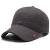 Baseball Cap Soft Top Hat Embroidered Letters Adjustable Summer Sun Protection Hat Breathable Lightweight Outdoor Headwear for Men Women