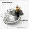 Automatic Drop-Resistant Sheep Water Bowl with Copper Valve and Durable Plastic